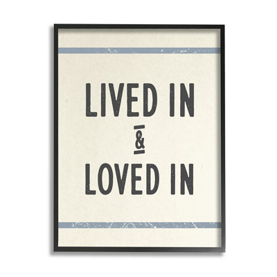 «Lived in Lived in Expression» par Daphne Polselli - impression d'art graphique