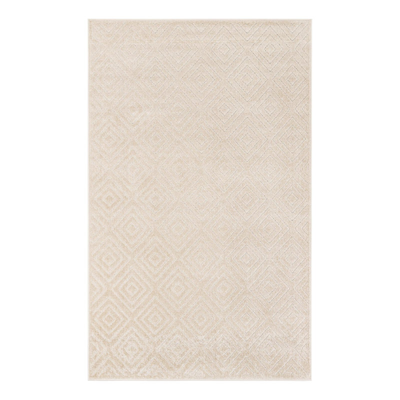 Tapis intérieur/extérieur Sabrina Soto Logan, Rectangle 5 pi 1 po x 8 pi