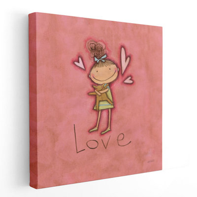 «Love», reproduction d'art sur toile
