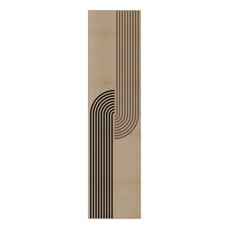 Tapis en lin Linea, Runner 2' x 8'