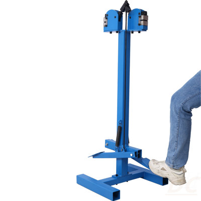 Metal Stretcher Shrinker SS-18FD Metal Shrinker Stretcher Stand Manual Shrinker And Stretcher With Foot Pedals Sheet Metal Shrinker Stretcher 1-1/32 Throat Depth 18 Gauge Mild Steel Capacity