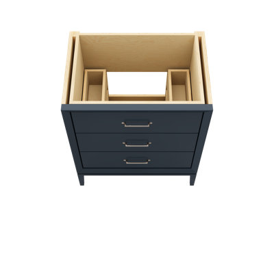 Alexandra Three-Drawer Single Bath Vanity