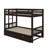 Twin Over Twin Pull-Out Bunk Bed With Trundle-347881597