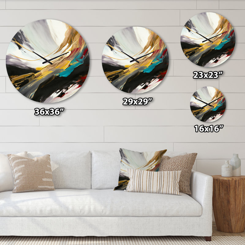 Horloge murale Smooth Bliss, Grand