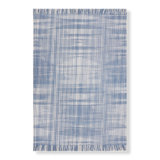 Abstract Area Rug in Blue/Gray