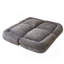 Canapé-lit convertible simple dépliant, gris, partie droite du produit complet-1426398186