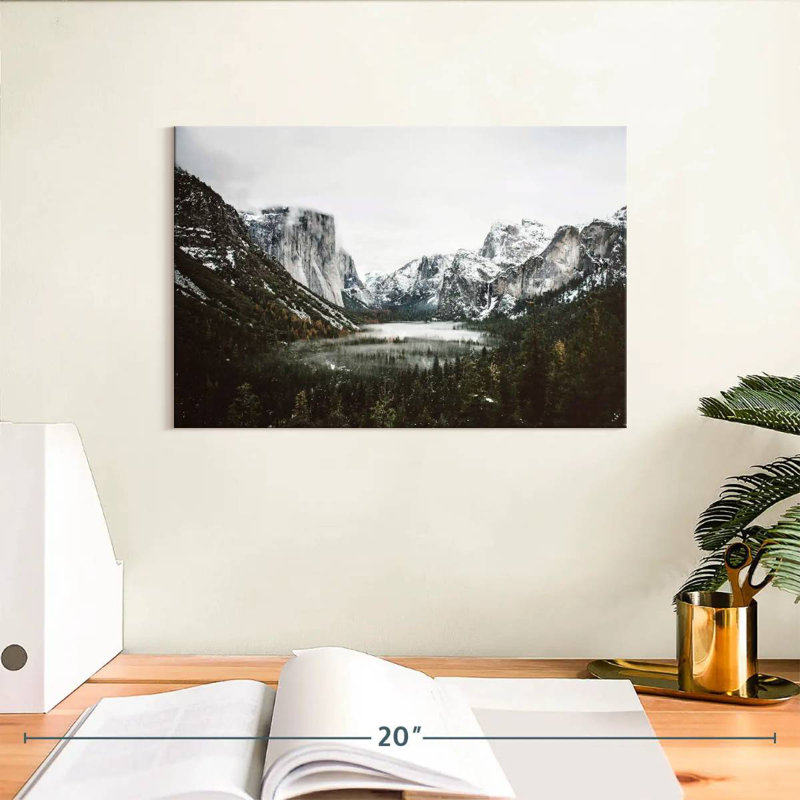 Alvord Yosemite Winter Magic, H 8 po x l 12 po