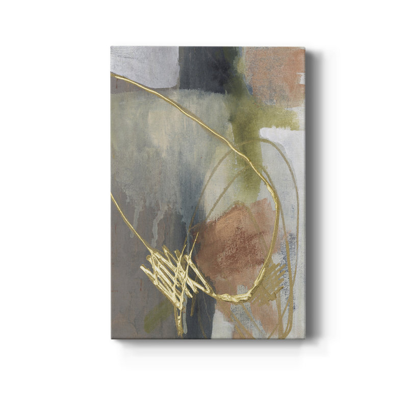 «Burnish Loops II», reproduction d'art sur toile tendue, H 36 po x l 24 po x P 1 po