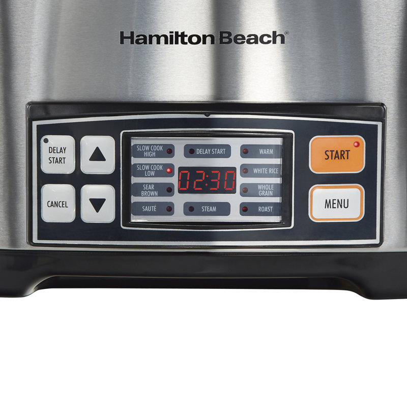 Hamilton Beach 9-in-1 Multicooker 6 Quart Capacity