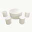 Ensemble de 5 tables basses Wave Stripe-264798423