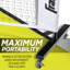 Filet de pickleball sur roues Franklin Sports
