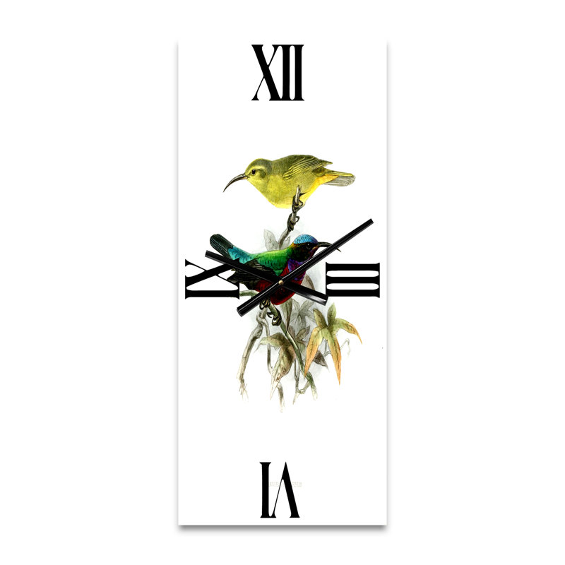 Horloge murale australienne Birds XV, Grand