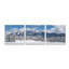 «Colorado Winter Wonderland» par Darren White, ensemble d'art mural en verre acrylique, 3 pièces-102050731