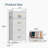 4-Drawer Fabric Dresser for Bedroom-327897238