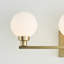 Ruthie 3 Light Frosted Dimmable Vanity Light-468293170