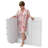 Ella Mobile 26"x45 Acrylic Hydro Massage Walk-In Bathtub with Left Outward Swing Door, Heated Seat, 2 Piece Fast Fill Faucet, 2" Drain-89191109