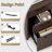 U-Shaped Executive Desk With File Cabinet-1730074272