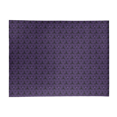 Chenille Geometric Indoor Rug