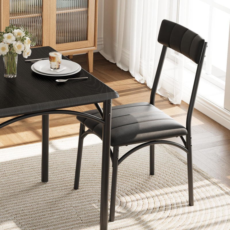 Dining Set, Black, Black, Black