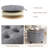 Button-Designed Upholstered Ottoman With Storage-855103898