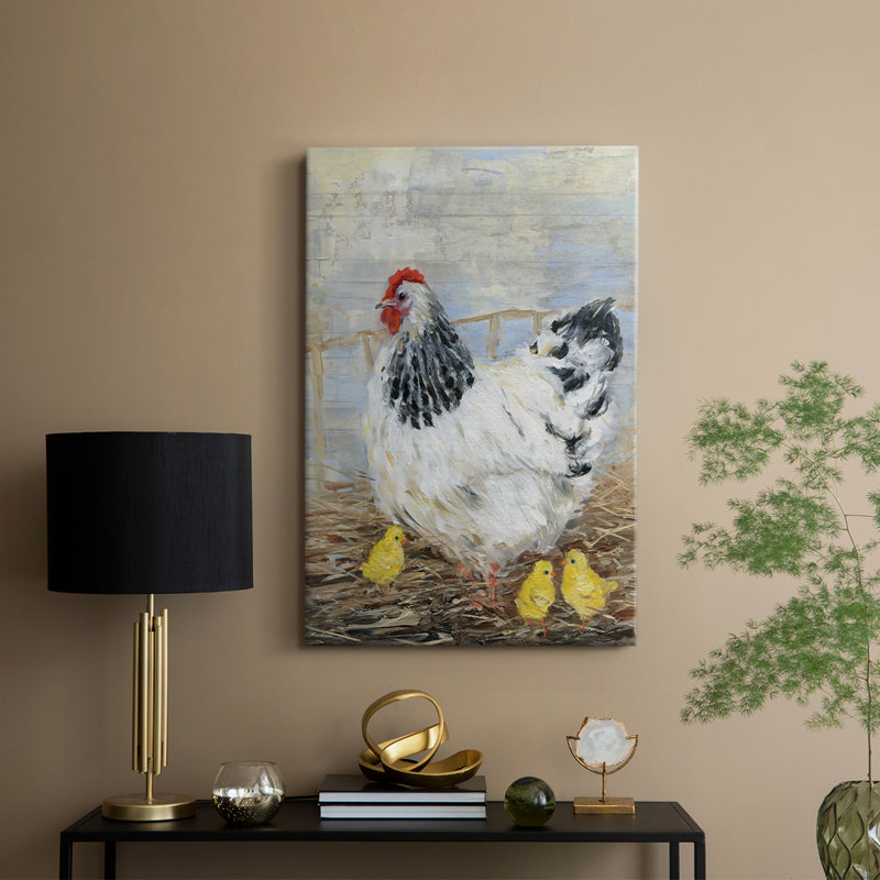 Poulet de ferme - Cavas enveloppés de galerie, H 18 po x l 12 po