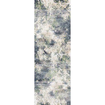 Dais Abstract Blue/Green/Beige Indoor Area Rug