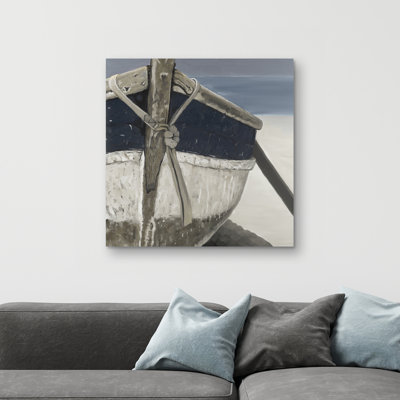 Bateau - 32"x32" art on canvas