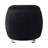 Conover Glamorous Velvet Round Storage Stool with Cushioned Seat – Vanity Stool or Foot Stool with Hidden Compartment – Backless Accent Stool for Compact Seating in Living Room, Bedroom, or Home Décor – Black-1281081067