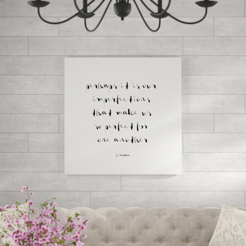 Classic Quotes I by Jarman Fagalde - Wrapped Canvas Print, 91cm H x 91cm W