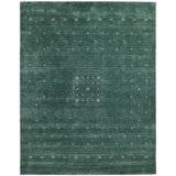 Simi Hand Knotted Cotton/Wool Southwestern Area Rug