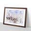 Seattle Skyline - Picture Frame Painting Print-56854347-56854348