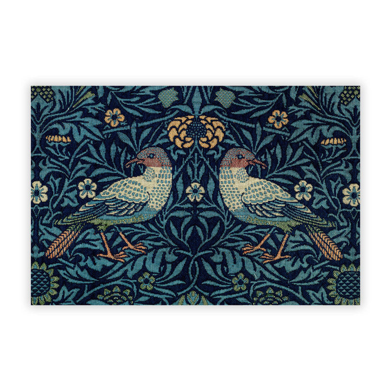 Flowers & Birds Pattern by William Morris - No Frame Painting, 42 cm H x 29.7 cm W