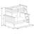 Fermon Solid Wood Bunk Bed-84991340