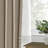 100%Full Blackout Linen Curtains,Pinch Pleated Curtains,Lined Drapes Set of 2(With Hooks and Rings)-1177681429-1177681431