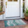 Machine Washable Indoor/Outdoor Chantille ACN1141 Seafoam Rug