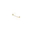 Deltana R2003-CR003 24" Center To Center R-Series Bathroom Towel Bar Single Lifetime Polished Brass