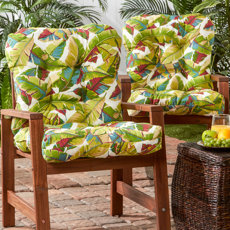 Coussin de chaise d'extérieur Lester, Jamboree, 1, H 21 po x l 21 po x P 21 po