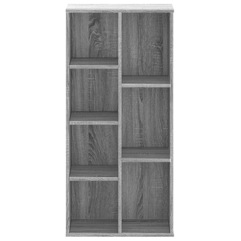 Savara 105cm H x 50cm W Bookcase, Grey Sonoma
