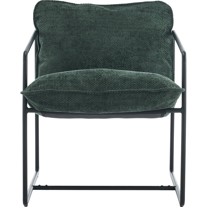 Matko Upholstered Armchair, Green