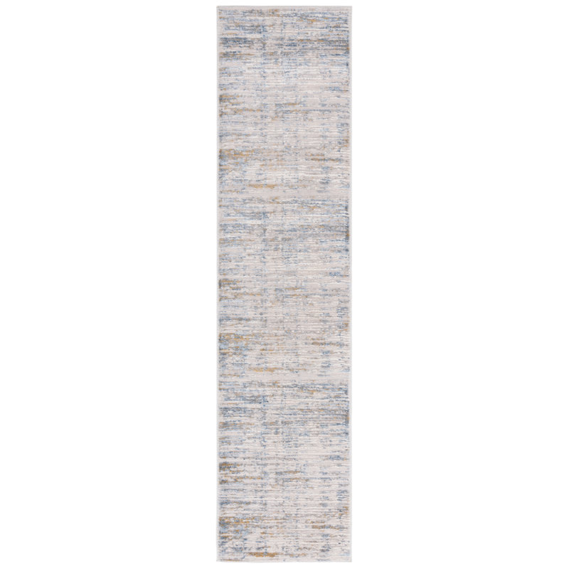 Tapis abstrait de performance Palma, Tapis de couloir 2 pi 2 po x 9 pi