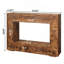 Console / canapé / table d'entrée 47 po avec rangement pour couloir, salon (brun foncé) 47 po | Idée cadeau