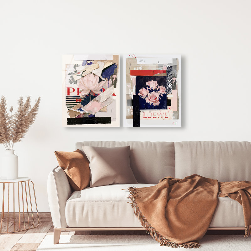 Milano Collage Set Set by Oliver Gal, 20"H x 24"W, High-Gloss Acrylic Print