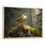Oiseau moineau sur un rocher de la forêt I - oiseau, art mural-1339015624-1339015628-1339015629