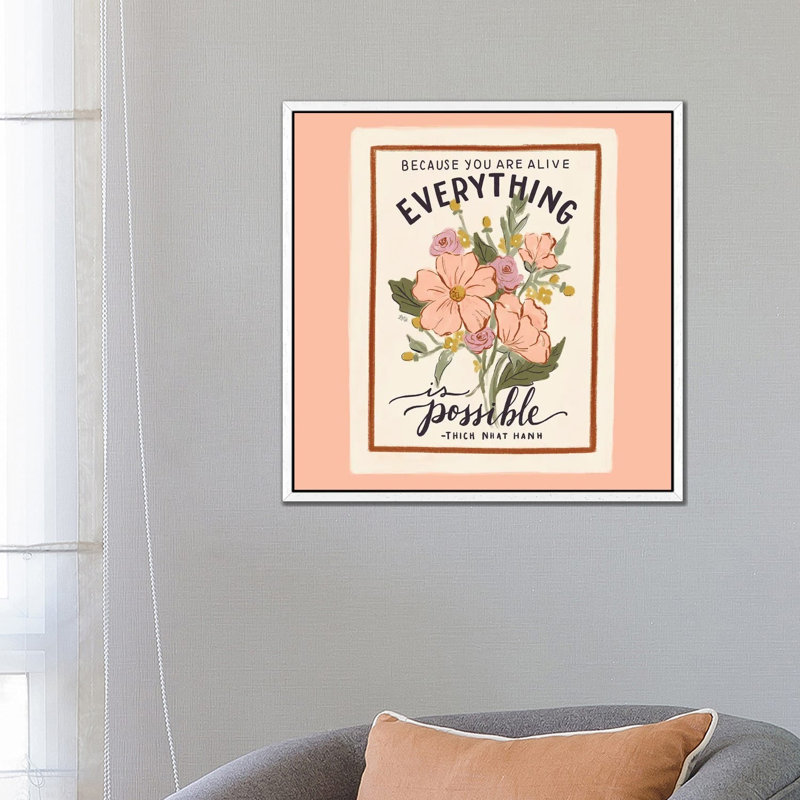 Pumpkin Soup Recipe by Lily & Val - Print on Canvas, White Framed Canvas, 66.04 cm H x 66.04 cm W