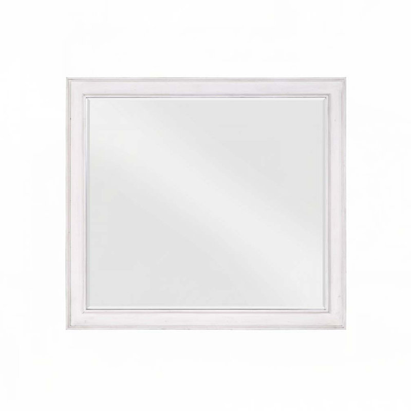 White Finish Mirror, 38" x 42"