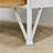 White + Burlywood Solid Wood Display Cases