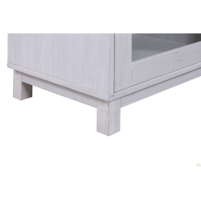 70" TV Stand Console With Fireplace, Heater