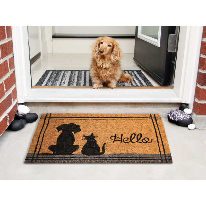 Non-Slip Animal Print Doormat