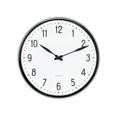 Station Metal Analog Wall Clock