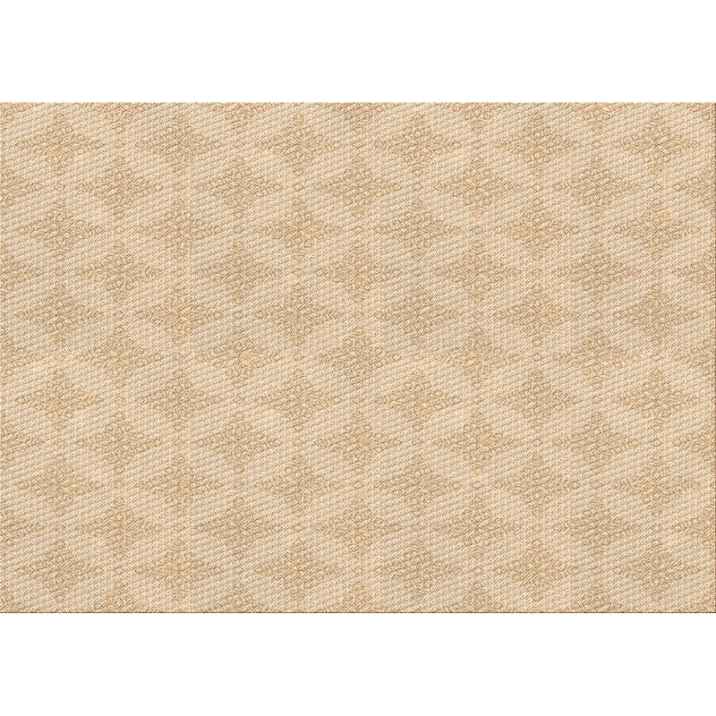 Tapis brun tissé à la machine, Rectangle 2 pi x 3 pi